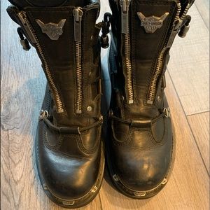 Genuine Harley Davidson motorcycle boots